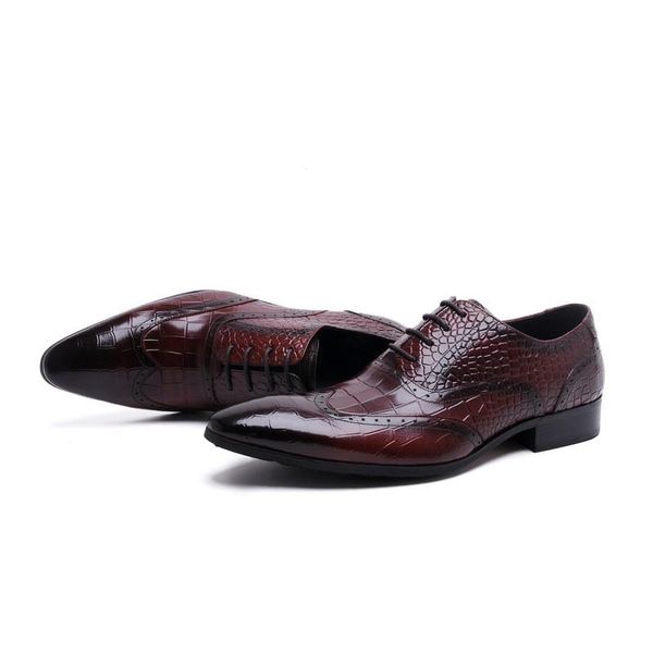 british men's leather shoes, business suits with pointed toes, breathable single trendy suit shoes dress, Black
british men's leather shoes, business suits with pointed toes, breathable single trendy suit shoes dress, Black
