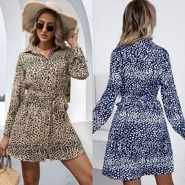 casual dresses women ol workwear short dress spring autumn female turn down collar long sleeve leopard printed mini with slash wdc7847, Black;gray
casual dresses women ol workwear short dress spring autumn female turn down collar long sleeve leopard printed mini with slash wdc7847, Black;gray