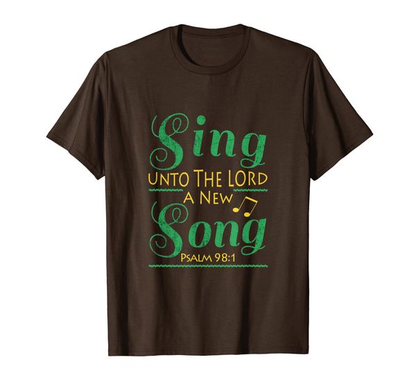 christian scripture verse sing to the lord a new song psalm t-shirt, White;black
christian scripture verse sing to the lord a new song psalm t-shirt, White;black