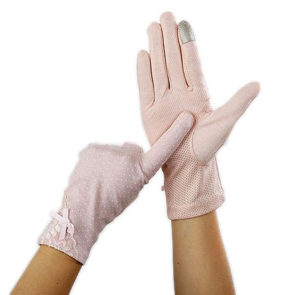 five fingers gloves summer driving women anti uv stretch cotton outdoors cycling mittens touch screen dot guantes mujer, Blue;gray
five fingers gloves summer driving women anti uv stretch cotton outdoors cycling mittens touch screen dot guantes mujer, Blue;gray