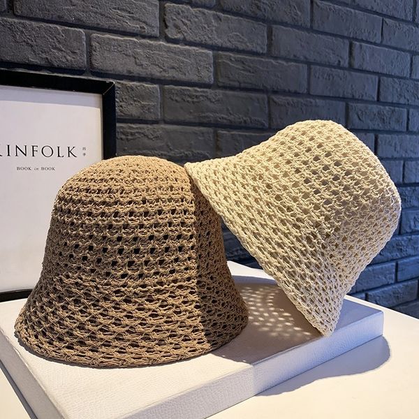 versatile woven straw sunscreen bucket fisherman's hat women's summer breathable beach sun basin, Yellow
versatile woven straw sunscreen bucket fisherman's hat women's summer breathable beach sun basin, Yellow