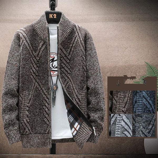 men's sweaters grade autum winter brand fashion knitted men cardigan sweater black korean casual coats jacket mens clothing 2021, White;black
men's sweaters grade autum winter brand fashion knitted men cardigan sweater black korean casual coats jacket mens clothing 2021, White;black