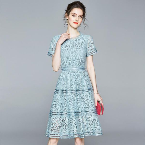 casual dresses 2021 women spring and summer o neck short sleeve lace hollow out elegant dress female slim vintage party omighty, Black;gray
casual dresses 2021 women spring and summer o neck short sleeve lace hollow out elegant dress female slim vintage party omighty, Black;gray