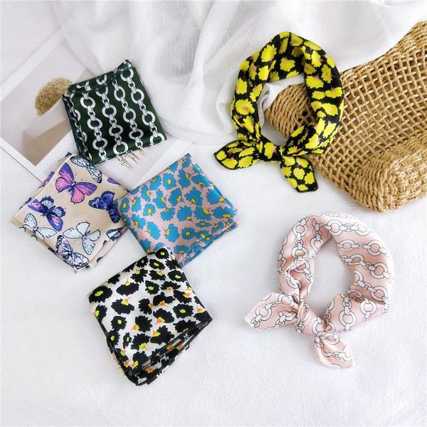 scarves vintage korean scarf women's silk neck small square satin for women foulard femme head band hair handkerchiefs, Blue;gray
scarves vintage korean scarf women's silk neck small square satin for women foulard femme head band hair handkerchiefs, Blue;gray