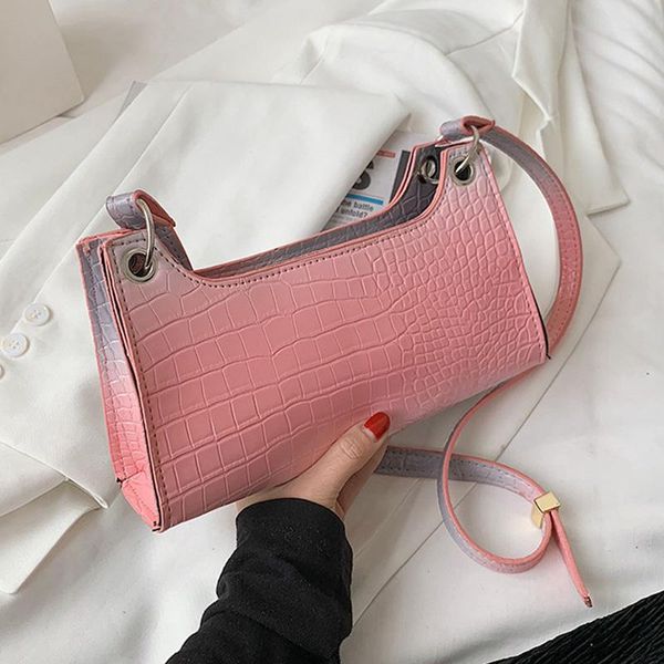evening bags vintage gradient color women crossbody alligator pattern underarm shoulder fashion pu leather ladies casual handbags
evening bags vintage gradient color women crossbody alligator pattern underarm shoulder fashion pu leather ladies casual handbags