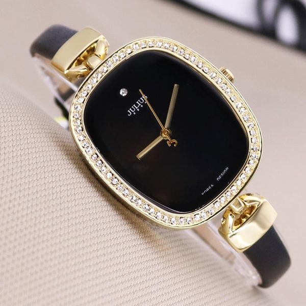 wristwatches julius lady woman wrist watch elegant simple fashion hours dress bracelet leather school student girl birthday gift no box, Slivery;brown
wristwatches julius lady woman wrist watch elegant simple fashion hours dress bracelet leather school student girl birthday gift no box, Slivery;brown