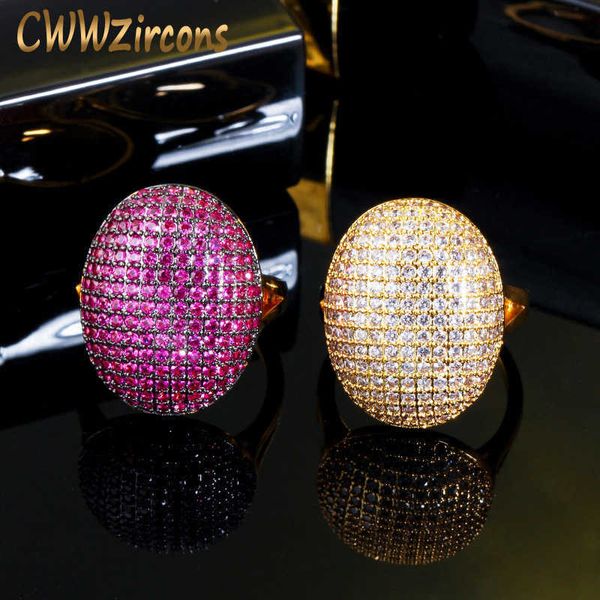 fits all micro pave red cubic zirconia stone big round finger ring for women wedding party punk jewelry r178 210714, Slivery;golden
fits all micro pave red cubic zirconia stone big round finger ring for women wedding party punk jewelry r178 210714, Slivery;golden