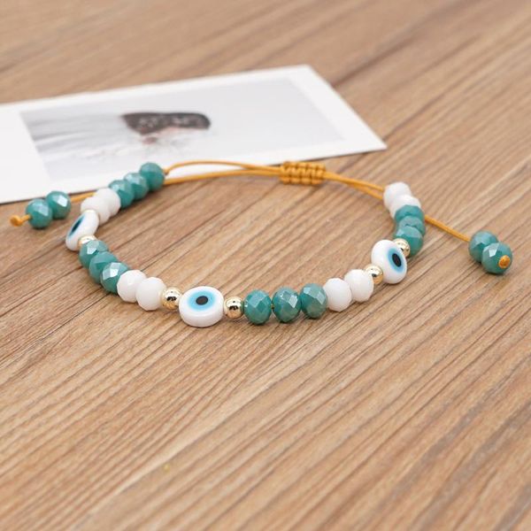 beaded, strands shinus crystal beaded bracelet for women turkish evil eye bracelets greek charm adjustable string 2021 fashion jewelry, Black
beaded, strands shinus crystal beaded bracelet for women turkish evil eye bracelets greek charm adjustable string 2021 fashion jewelry, Black