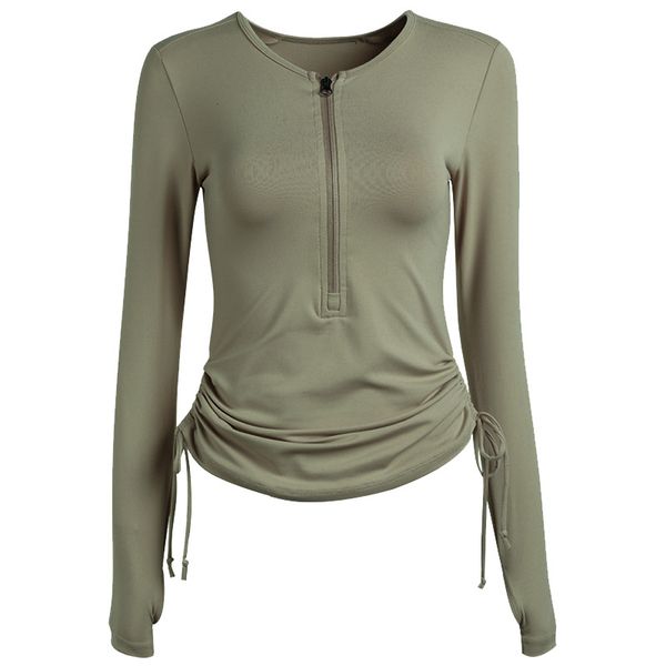 fashion women yoga clothes sweatshirts high waist sports gym wear breathable stretch tight sleeve shirts athletic joggers, White
fashion women yoga clothes sweatshirts high waist sports gym wear breathable stretch tight sleeve shirts athletic joggers, White
