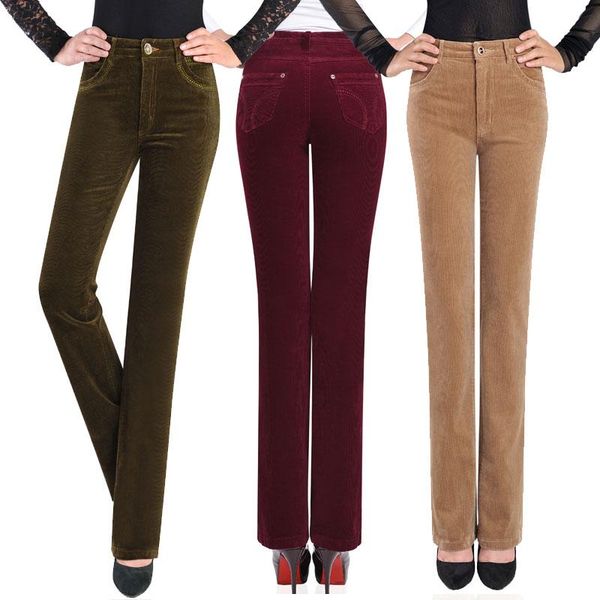 women's pants & capris 2021 corduroy long plus size waist bell bottom trousers extra 27-38, Black;white
women's pants & capris 2021 corduroy long plus size waist bell bottom trousers extra 27-38, Black;white