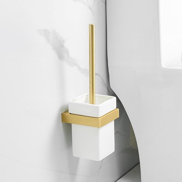 bathroom toilet brush holder set aluminum brushed gold wall mounted clean sets brushes & holders
bathroom toilet brush holder set aluminum brushed gold wall mounted clean sets brushes & holders