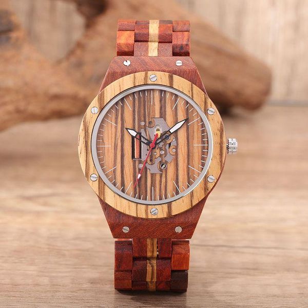 wristwatches movement men's wooden watch women's quartz couple's zebra wood five baht semi hollow, Slivery;brown
wristwatches movement men's wooden watch women's quartz couple's zebra wood five baht semi hollow, Slivery;brown