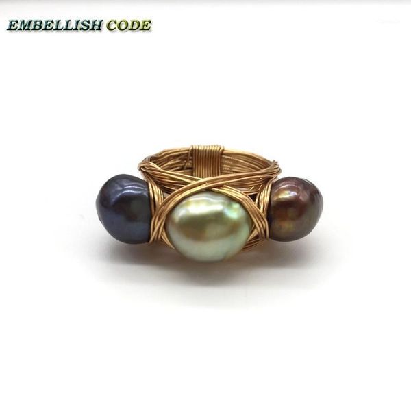 designer bird nest style small size baroque pearls with golden wire hand make ring blue brown green yellow beads cluster rings, Golden;silver
designer bird nest style small size baroque pearls with golden wire hand make ring blue brown green yellow beads cluster rings, Golden;silver