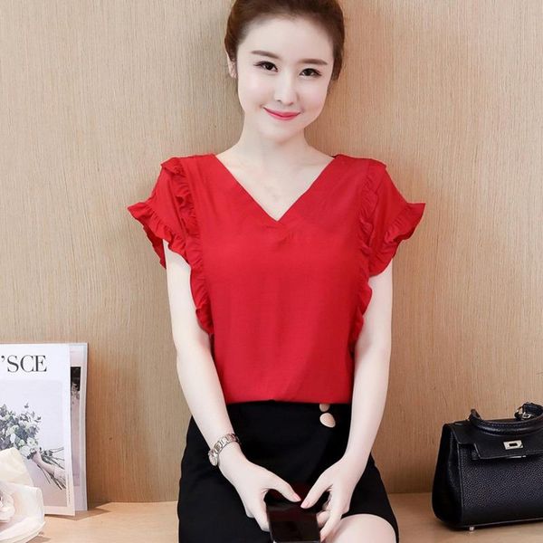 fashion women blouses v-neck shirts chiffon casual vintage women's blouse harajuku shein vadim kimono plus size &, White
fashion women blouses v-neck shirts chiffon casual vintage women's blouse harajuku shein vadim kimono plus size &, White