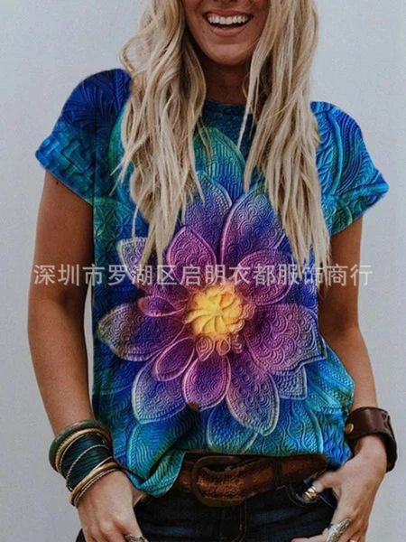 women's t-shirt 2021 summer woman tshirts aesthetic goth clothes blended appliques regular casual o-neck art printing, White
women's t-shirt 2021 summer woman tshirts aesthetic goth clothes blended appliques regular casual o-neck art printing, White