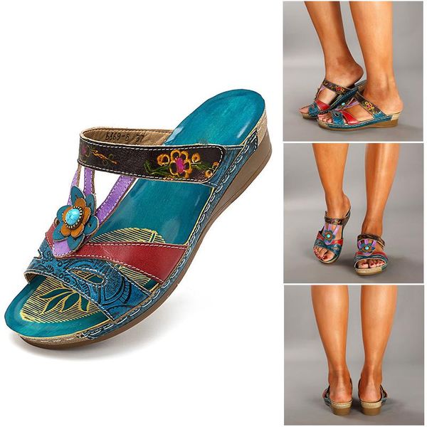 women sandals fashion ethnic style flowers wedges flip flop ladies shoes j55 slippers, Black
women sandals fashion ethnic style flowers wedges flip flop ladies shoes j55 slippers, Black