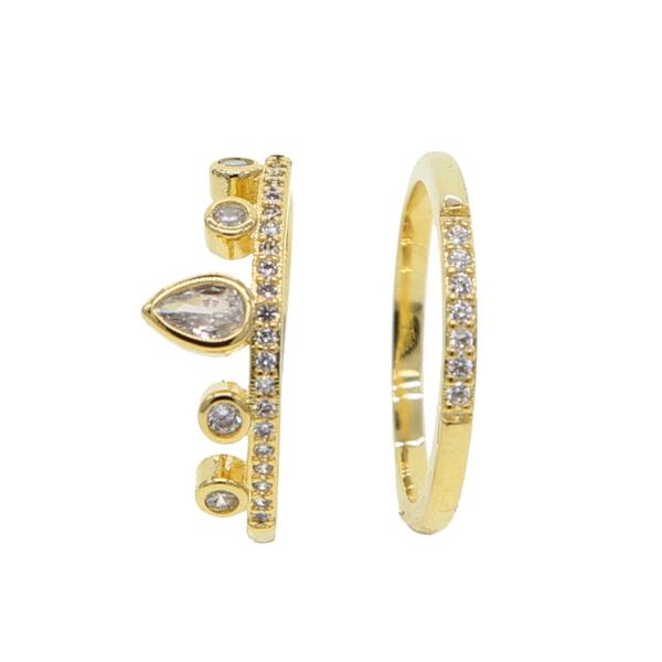 wedding rings gold filled engagement ring set micro pave sparking bling white cz fashion jewelry, Slivery;golden
wedding rings gold filled engagement ring set micro pave sparking bling white cz fashion jewelry, Slivery;golden