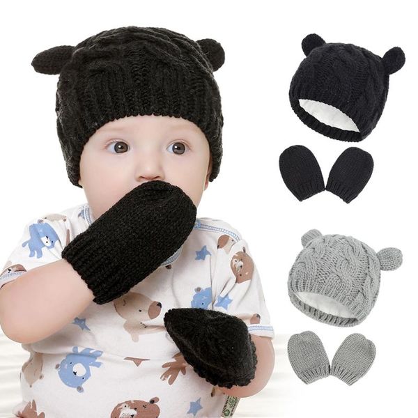 caps & hats 2pcs cute baby hat gloves set winter warm knitted infant girls boy cap with ears solid color born toddler bonnet beanie, Yellow
caps & hats 2pcs cute baby hat gloves set winter warm knitted infant girls boy cap with ears solid color born toddler bonnet beanie, Yellow