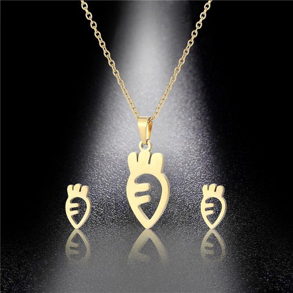 small stainless steel plant vegetable radish carrot pendant chain necklace jewelry women mother wedding gift necklaces, Silver
small stainless steel plant vegetable radish carrot pendant chain necklace jewelry women mother wedding gift necklaces, Silver