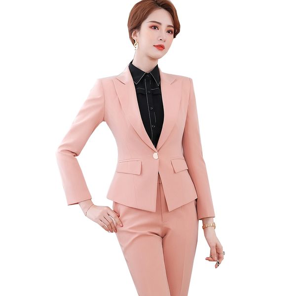 women's suits & blazers fashion orange black women business blazer and pant suit ladies s-4xl formal two pieces set for spring summer 2, White;black
women's suits & blazers fashion orange black women business blazer and pant suit ladies s-4xl formal two pieces set for spring summer 2, White;black