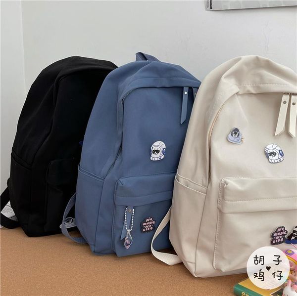 student schoolbag female korean harajuku ulzzang simple solid color backpack high school
student schoolbag female korean harajuku ulzzang simple solid color backpack high school