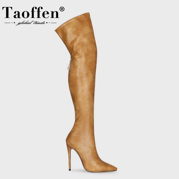 boots taoffen size 34-43 women's shoes over the knee stilleto high heels fashion winter autumn long boot ladies footwear, Black
boots taoffen size 34-43 women's shoes over the knee stilleto high heels fashion winter autumn long boot ladies footwear, Black