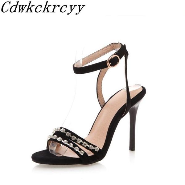 summer pattern europe and america fashion high-heeled women sandals black diamonds temperament size 34-46
summer pattern europe and america fashion high-heeled women sandals black diamonds temperament size 34-46