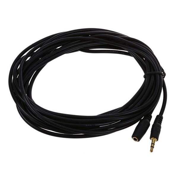 audio cables & connectors -5 meters 3.5mm plug male to female o extended cable 
audio cables & connectors -5 meters 3.5mm plug male to female o extended cable