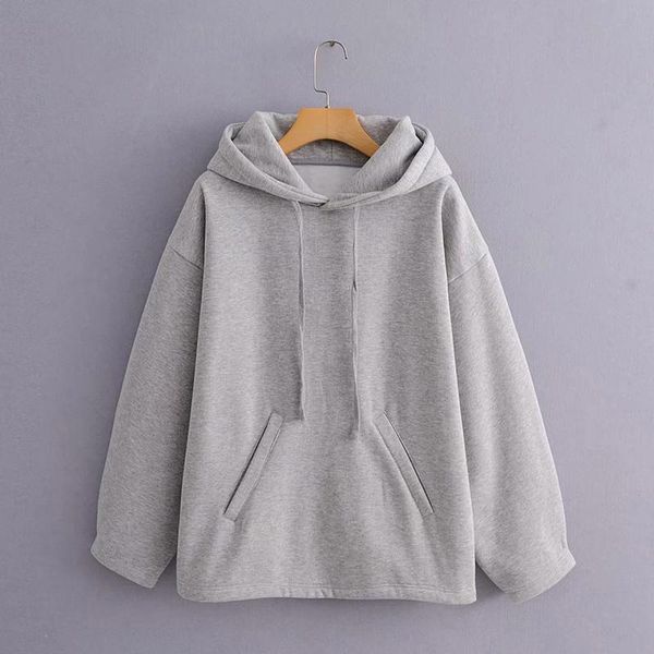 women's hoodies & sweatshirts vomvoa 2021 fashion college style hooded pullover casual solid color women long sleeve loose plush top, Black
women's hoodies & sweatshirts vomvoa 2021 fashion college style hooded pullover casual solid color women long sleeve loose plush top, Black