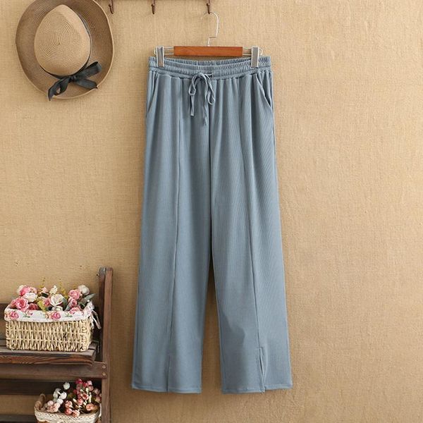plus size pants for women trousers elastic waist high drawstring adjustable vertical sensation looser wide-legged spring, Black
plus size pants for women trousers elastic waist high drawstring adjustable vertical sensation looser wide-legged spring, Black