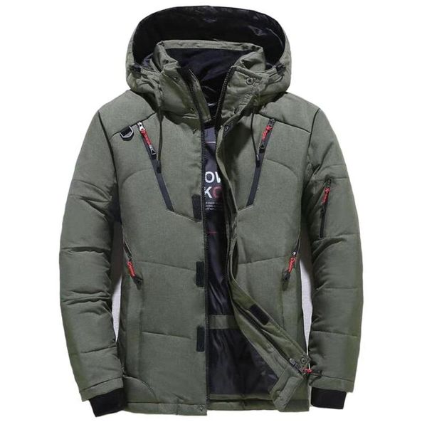 men's & winter jacket men casual down warm hooded coats mens fashion outwear windbreaker thicken parkas casaco masculino brand clothing, Black
men's & winter jacket men casual down warm hooded coats mens fashion outwear windbreaker thicken parkas casaco masculino brand clothing, Black