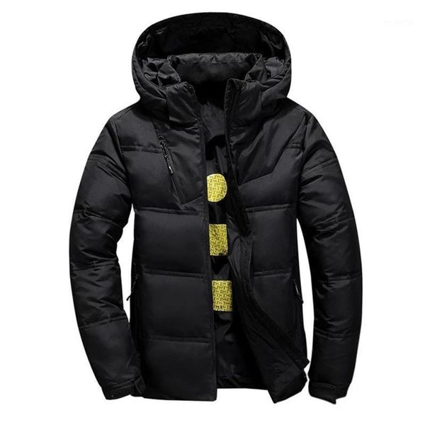 & parkas aksr men's winter coat white duck down jackets with a hood thick thermal warm outwear puffy jacket doudoune homme1 8e4z, Black
& parkas aksr men's winter coat white duck down jackets with a hood thick thermal warm outwear puffy jacket doudoune homme1 8e4z, Black