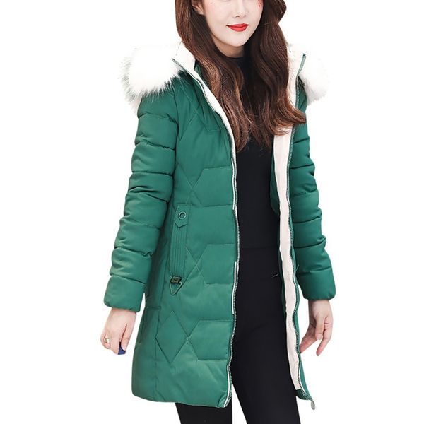 women's down & parkas big fur winter coat women autumn winter fashion casual long sleeve zipper hooded button cotton-padded coat outer, Black
women's down & parkas big fur winter coat women autumn winter fashion casual long sleeve zipper hooded button cotton-padded coat outer, Black