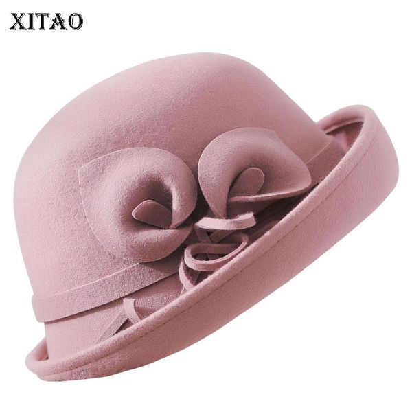 berets xitao temperament women fedoras fashion three-dimensional flowers splicing decorate solid color simplicity all-match gwj1728, Blue;gray
berets xitao temperament women fedoras fashion three-dimensional flowers splicing decorate solid color simplicity all-match gwj1728, Blue;gray