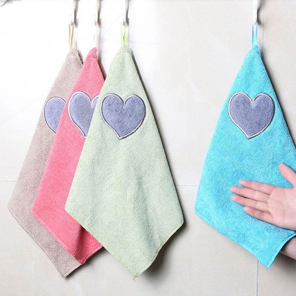 towel 2pc cute love heart pattern hand soft dishcloth kitchen cleaning cloth hanging home household tools
towel 2pc cute love heart pattern hand soft dishcloth kitchen cleaning cloth hanging home household tools
