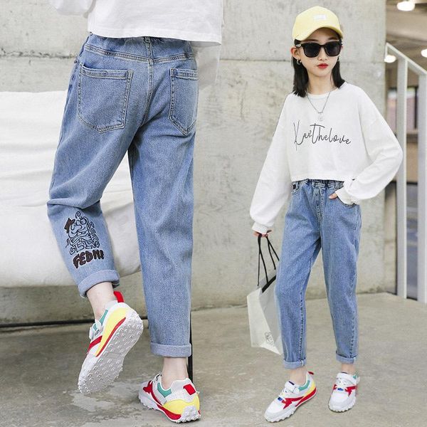 jeans spring kids girl solid for girls fashion bule pants autumn casual clothes 6 8 10 12 14 years, Blue
jeans spring kids girl solid for girls fashion bule pants autumn casual clothes 6 8 10 12 14 years, Blue