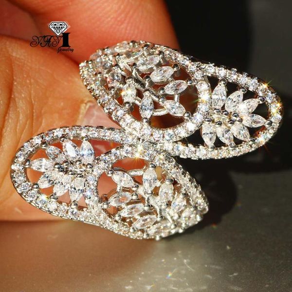 wedding rings yayi jewelry princess cut 7.6 ct white zircon silver color engagement heart girls party ring gifts 900, Slivery;golden
wedding rings yayi jewelry princess cut 7.6 ct white zircon silver color engagement heart girls party ring gifts 900, Slivery;golden