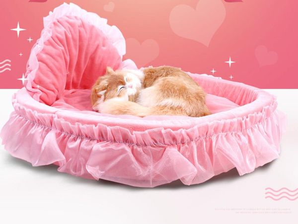 cute pet cat dog puppy princess bows lace heart elegant lovely bed doghouse warm fall and winter kennel kennels & pens
cute pet cat dog puppy princess bows lace heart elegant lovely bed doghouse warm fall and winter kennel kennels & pens