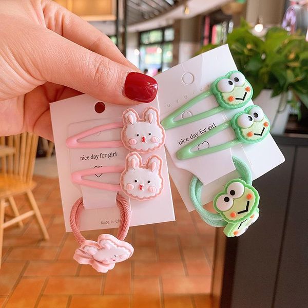 hair accessories simple girls cute cartoon animal bb clip rope baby rubber band headdress for children fashion, Slivery;white
hair accessories simple girls cute cartoon animal bb clip rope baby rubber band headdress for children fashion, Slivery;white