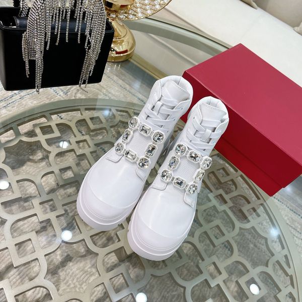 new style diamond buckle women's shoes designer comfortable luxury casual brand non-slip platform loafers, Red;white
new style diamond buckle women's shoes designer comfortable luxury casual brand non-slip platform loafers, Red;white