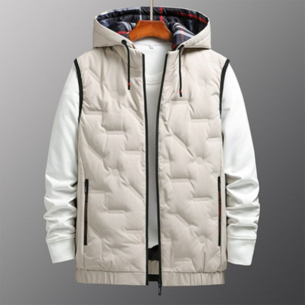 men light thin waistcoat down coats fashion trend windproof warm casual puffer jacket designer winter luxury bread vest puff jackets for man, Black
men light thin waistcoat down coats fashion trend windproof warm casual puffer jacket designer winter luxury bread vest puff jackets for man, Black