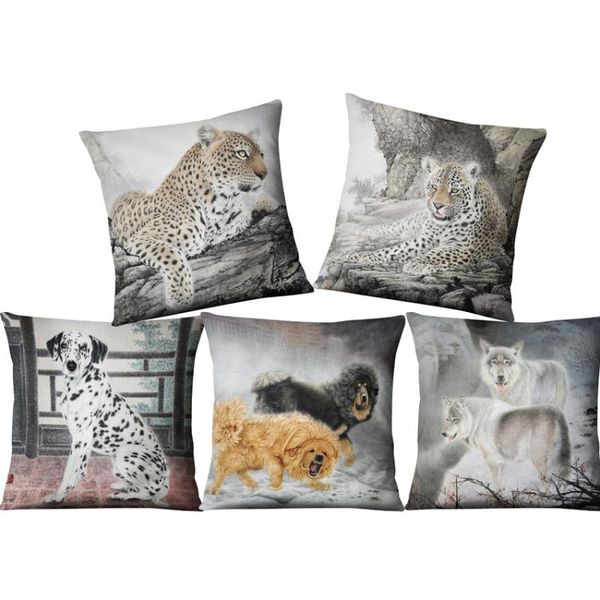 vintage animals claborate-style painting fine tibetan mastiff dog wolf leopard cushion cover sofa throw pillow case cushion/decorative
vintage animals claborate-style painting fine tibetan mastiff dog wolf leopard cushion cover sofa throw pillow case cushion/decorative