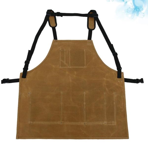 aprons 1pc fashion apron fashionable cooking leather working kitchen pinafore el apron(khaki)
aprons 1pc fashion apron fashionable cooking leather working kitchen pinafore el apron(khaki)