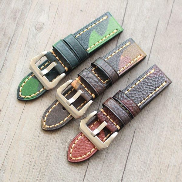 watch bands 20 22 24 26mm design high-end vintage handmade matte leather band strap for pam big watchband bracelet, Black;brown
watch bands 20 22 24 26mm design high-end vintage handmade matte leather band strap for pam big watchband bracelet, Black;brown