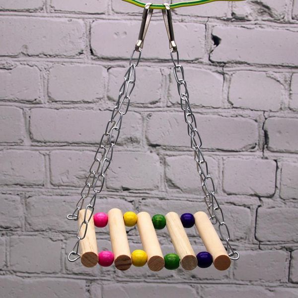 other bird supplies natural wooden parrots swing toy colorful bead bite-resistant chew perch parakeet cage accessories pet
other bird supplies natural wooden parrots swing toy colorful bead bite-resistant chew perch parakeet cage accessories pet