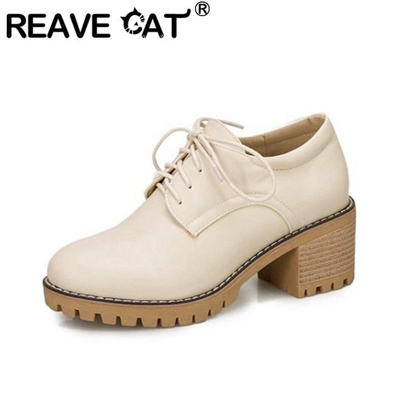 dress shoes reave cat 2021 retro ladies pumps concise platforms lace up vintnge round toe 6cm chunky heel us11 12 black beige a4393
dress shoes reave cat 2021 retro ladies pumps concise platforms lace up vintnge round toe 6cm chunky heel us11 12 black beige a4393