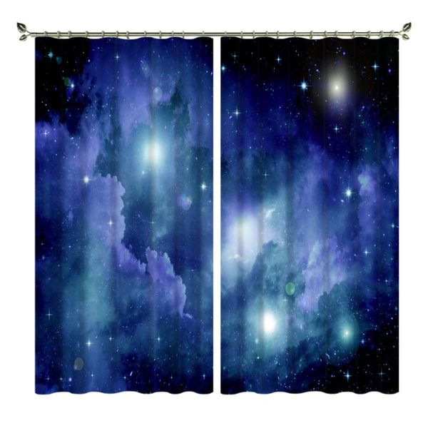 curtain & drapes babson sky digital printing shading diy space creative 3d po