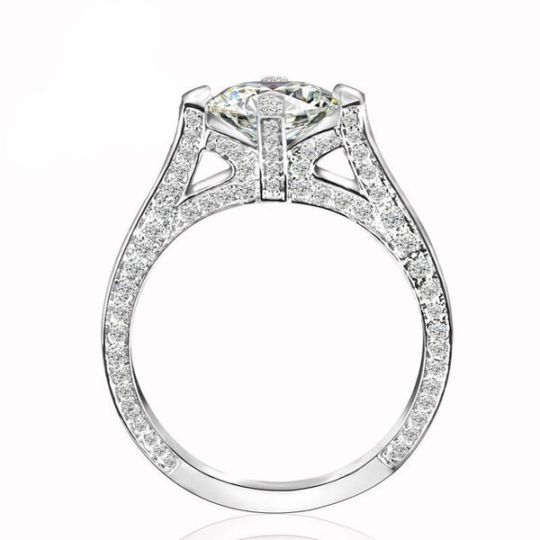 white gold 1 2 3 4 5 round moissanite diamond ring women wedding party anniversary engagement elegant romantic cluster rings, Golden;silver
white gold 1 2 3 4 5 round moissanite diamond ring women wedding party anniversary engagement elegant romantic cluster rings, Golden;silver