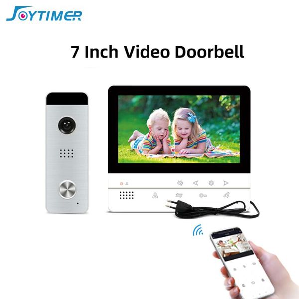 joytimer sensitive large screen 7-inch 1200tvl video doorbell door phone intercom monitor record unlock security system phones
joytimer sensitive large screen 7-inch 1200tvl video doorbell door phone intercom monitor record unlock security system phones