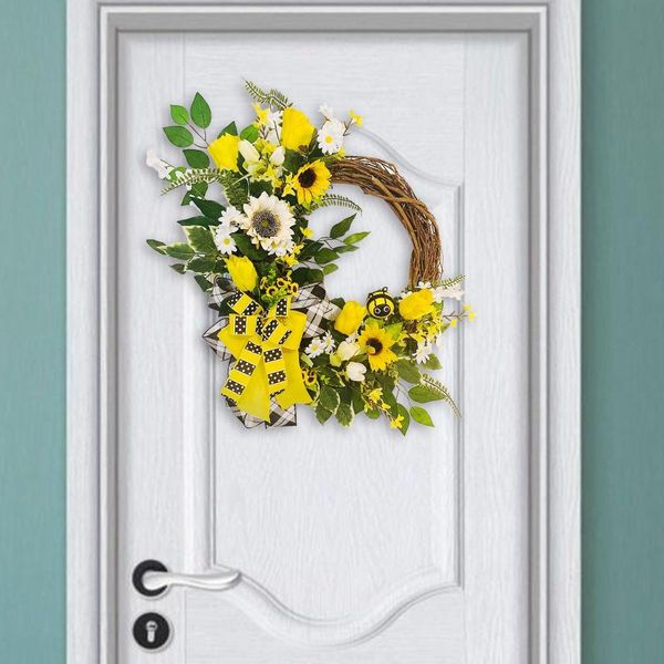 simulation leaf bee sunflower wreath artificial garland hanging pendants wedding easter nordic garden decorative flowers & wreaths
simulation leaf bee sunflower wreath artificial garland hanging pendants wedding easter nordic garden decorative flowers & wreaths
